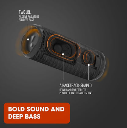 FLIP 6 High Quality Wireless Bluetooth Speaker Powerful Bass Waterproof Dustproof Outdoor Travel Portable Audio FLIP6